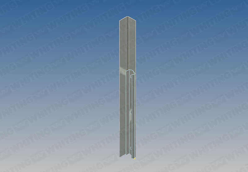 2` Vertical Track & Angle Assembly - Roadside